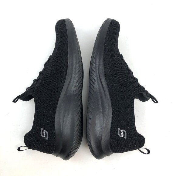 Skechers Sneakers Womens 11 Charlize 2.0 Black S Sport Slip On Knit Memory Foam - Picture 5 of 9